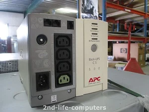 APC BK500EI 500EI SAUVEGARDE CS 500 POWER BATTERIE DE SECOURS ONDULEUR EU 220-240V - Photo 1/3