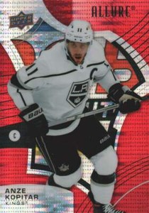 2021-22 Upper Deck Allure Hockey Red Rainbow #85 Anze Kopitar