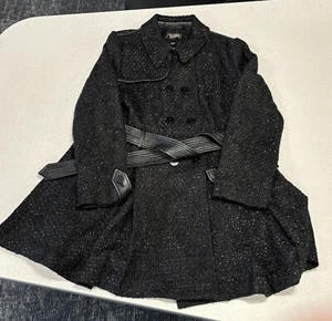 Victoria’s Secret Xl Trench Coat Black - Picture 1 of 13