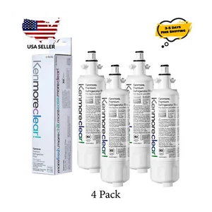 4 Pack 9690 Kenmore 469690 Replacement Refrigerator Water Filter Fit LG LT700P - Picture 1 of 6
