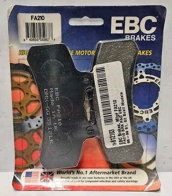 EBC - FA210 - Organic Front Brake Pads for 1994-98 BUELL - Image 1 of 2