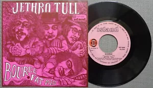 JETHRO TULL 'Bouree / Fat Man' original 1969 Belgian 7" vinyl - Foto 1 di 1