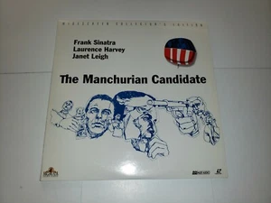 MANCHURIAN CANDIDATE LaserDisc Laser Video Disc Widescreen SINATRA/JANET LEIGH - Imagen 1 de 3