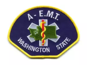 Washington State Advanced Emergency Medical Technician A-EMT EMS Patch Waschmittel - Bild 1 von 1