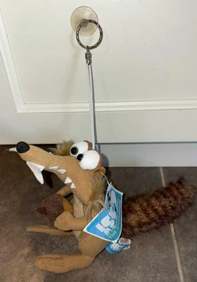 Ice Age Scrat Squirrel Plush Toy Window Cling Acorn 7 inch - Image 1 of 2