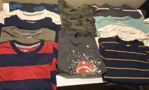 Lot Of 11 Boys Old Navy Long Sleeve Shirts Size 8 Excellent Condition - Picture 1 of 12