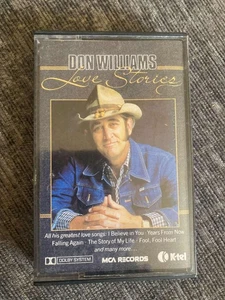 Don Williams Love Stories Cassette - Picture 1 of 4