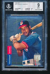 1993 SP MANNY RAMIREZ Rookie #285 BGS 9 - Picture 1 of 2