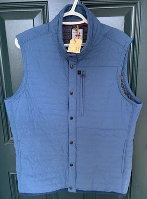 Chaleco cisterna acolchado Relwen Windzip (azul claro) - mediano Foto 1 de 3