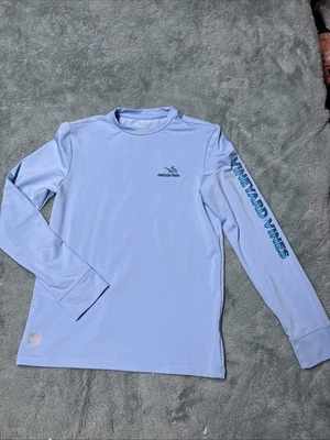 Camisa de Marlín Manga Larga Vineyard Vines Performance Pesca Natación Niños MED 12-14 Foto 1 de 4