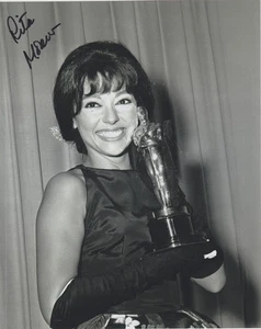 Foto autógrafa firmada por Rita Moreno de colección 8 x 10 con certificado de autenticidad bonita foto y ego automático - Imagen 1 de 1