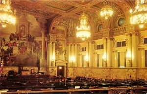 Postal de House of Representatives Harrisburg Pennsylvania PA - Imagen 1 de 2