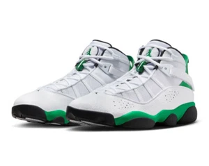 Zapatillas Nike Air Jordan 6 Rings Lucky Green Azul 49.5 US 15 322992-131 - Imagen 1 de 10