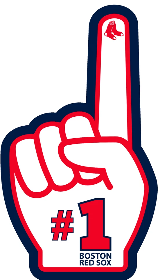 Boston Red Sox MLB Weather Resistant Vinyl Die Cut Sticker Decal 08 - Image 1 of 1