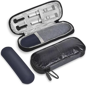 Insulin Pen Cooler Travel Case Diabetic Medication Insulated with 2 Ice Pack NEW - Picture 1 of 6