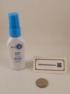 It's A 10 Miracle Leave In LITE 2 fl oz Travel Size Brand New Without Box - Picture 1 of 4
