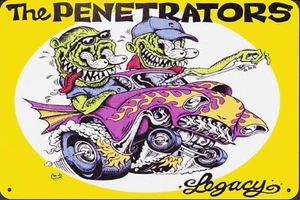 The Penetrators - Legacy -Garage Punk Tin Metal Poster Sign - Picture 1 of 1
