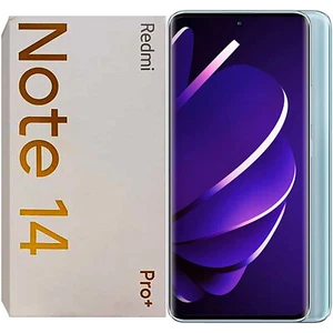 Xiaomi Redmi Note 14 Pro+ 5G Frost Blue 256GB + 8GB Dual-SIM Unlocked GSM NEW - Afbeelding 1 van 5