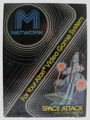 Atari 2600 Space Attack (1982) M Network Brand New Factory Sealed  1982 - Image 1 of 4