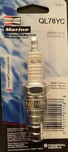 CHAMPION SPARK PLUG QL78YC 938M 938 #938 Replaces: BPR8HN10 018-3042-2 - Picture 1 of 3