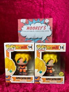 Funko POP! Figura Vinilo Dragon Ball Z Super Saiyan Goku 16 Common And Glow Pops - Imagen 1 de 6