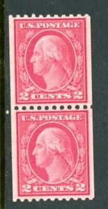 US Scott # 450 - MNH - Nice Centering - Pair - CV=$75.00 (13-C251) - Picture 1 of 2