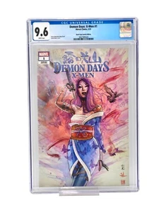 Demon Days X-Men #1 David Mack Variant 9.6 CGC 2021 Peach Momoko Copy B Perfect - Picture 1 of 3