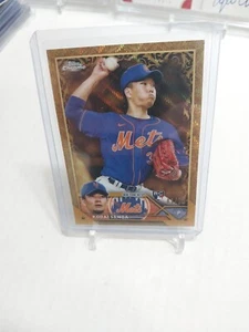 Topps Chrome Gilded 2023 Kodai Senga Rookie Wave Gold Etch Refractor /75 RC Mets - Picture 1 of 4