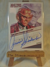 The Quotable Star Trek Deep Space Nine autograph card Armin Shimerman Quark