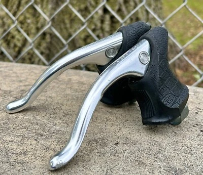 Campagnolo Nuovo Gran Sport Brake Levers Vintage Non Aero 23.8 Drop Bar Modolo - Image 1 of 4