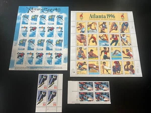 US Commemorative Stamp Collection Lot Sports & Olympics, Unused - Picture 1 of 5