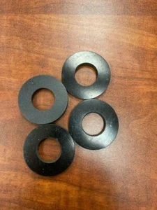 Neopren Gummi Unterlegscheibe Abstandhalter 1-3/4" Außendurchmesser x 13/16" Innendurchmesser x 3/16" dick 4er Pack - Bild 1 von 3