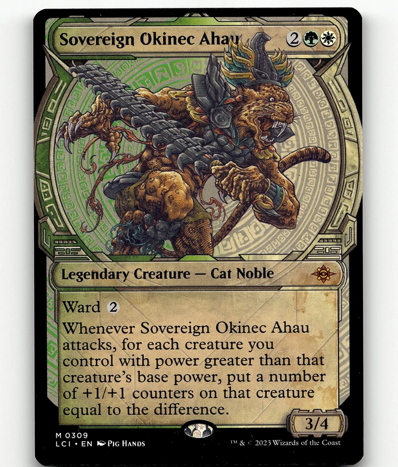 MTG Sovereign Okinec Ahau (Showcase) 309 - The Lost Caverns of Ixalan - Image 1 of 1