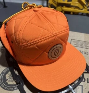 7 Panel Trapper Mütze Klappen Steppmütze Jagd Leder Burlington Beer Company - Bild 1 von 7
