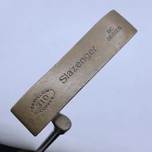 Slazenger BC Series #310 BECU Beryllium Copper Putter Steel Original Grip RH 36” - Picture 1 of 12