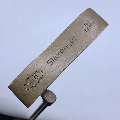 Slazenger BC Series #310 BECU Beryllium Copper Putter Steel Original Grip RH 36” - Image 1 of 4