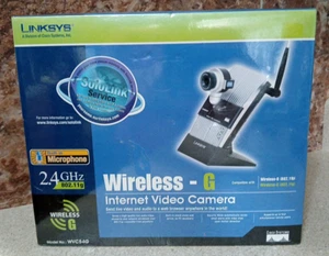 NEW SEALED Linksys Compact Wireless-G Internet Video Camera WVC54G - Picture 1 of 6