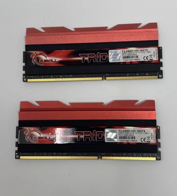 G. SKILL 16 GB UDIMM 1333 MHz PC3-19200 DDR3 SDRAM Memory (F3-2400C10D-16GTX) - Image 1 of 2