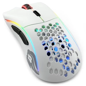 Glorious Model D Wireless Gaming Mouse Matte White - Picture 1 of 4