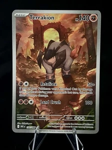 Terrakion 135/086 Sv: White Flare Holo Illustration Rare NM Englisch - Bild 1 von 2
