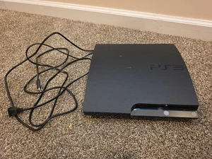 Sony PlayStation 3 PS3 Console Black CECH-2001A TESTED - Picture 1 of 4