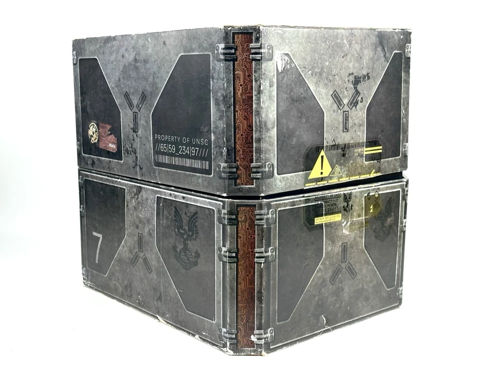 Halo Reach Legendary Collectors Edition Case Xbox360 Statue Game Incomplete*READ - Image 1 of 4