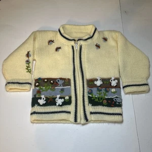 Cárdigan de ganchillo para bebés recomendado para talla 9-12 meses - Imagen 1 de 9