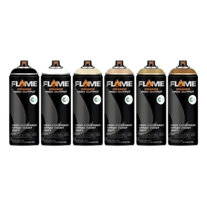 Flame Orange Desert Sprühfarbe Pack (6 x 400 ml) - Bild 1 von 7