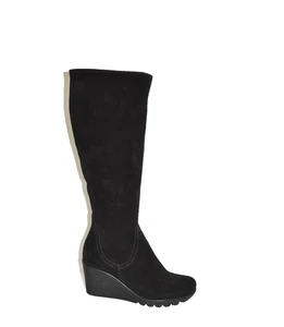 ¡Nuevo! Bota de cuña La Canadienne para mujer talla 6,5 M negra mejor hasta la rodilla DD509 - Imagen 1 de 6