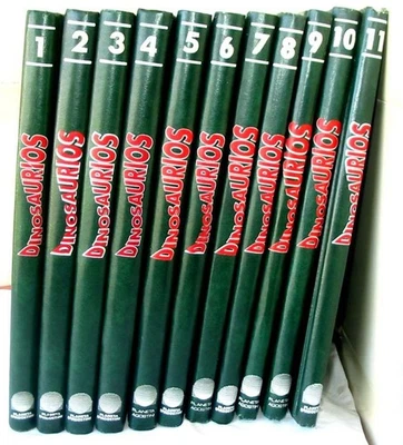 DINOSAURIOS DESCUBRE LOS GIGANTES DEL MUNDO PREHISTÓRICO COMPLETA 11 TOMOS - VER - Imagen 1 de 4