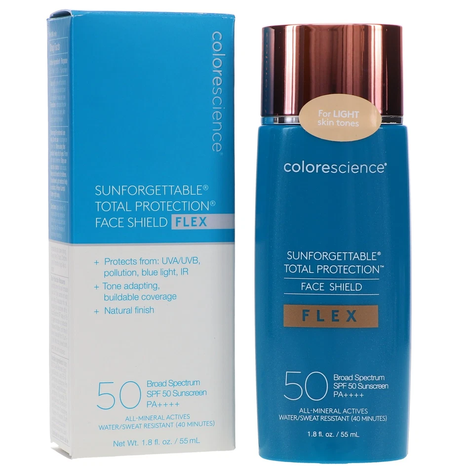Colorescience Sunforgettable Total Protection Face Shield Flex SPF 50 Light 1.8 - Image 1 of 4