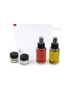 Iris Set condimento da viaggio in vetro - Picture 1 of 1