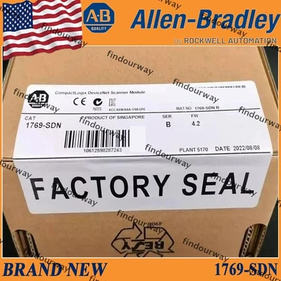 Brand New NEW AB 1769-SDN SER B CompactLogix DeviceNet Scanner Module US - Image 1 of 4