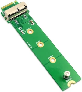 Cablecc 12+16 pines SSD a NVME M.2 NGFF M-Key para 2013 2014 2015 verde - Imagen 1 de 16